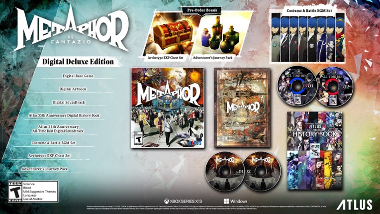 Metaphor: ReFantazio Atlus 35th Digital Anniversary Edition screenshot
