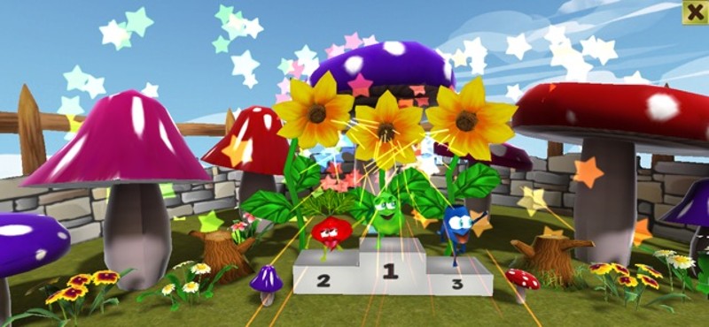 Roll in Veggie Ludo Land screenshot