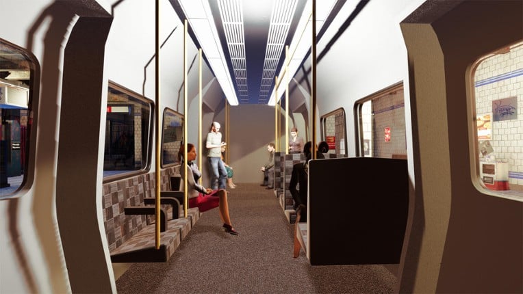 SUBWAY SIMULATOR: UNDERGROUND TRAIN RIDE screenshot