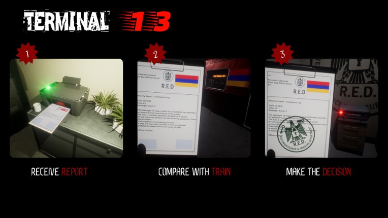 Terminal 13 screenshot