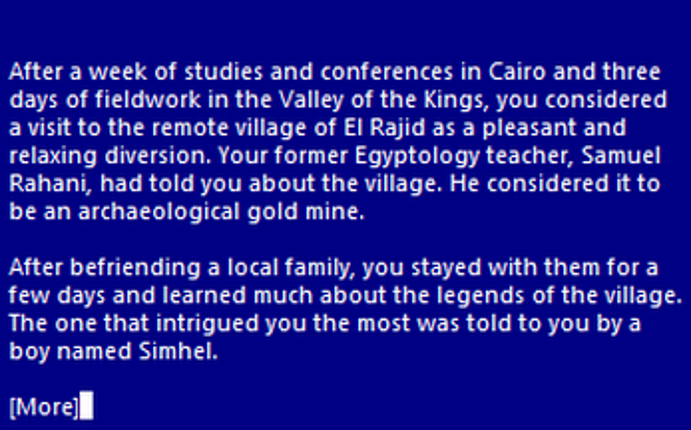 The Wrath of Anubis screenshot