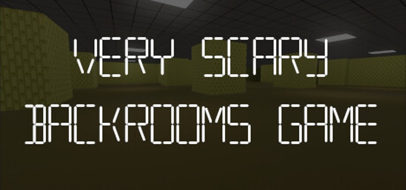 Very Scary Backrooms Game Image