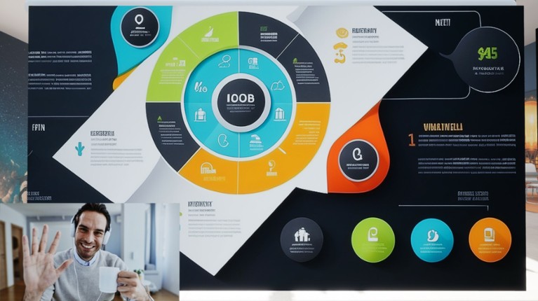 Virtual Presenter Room screenshot