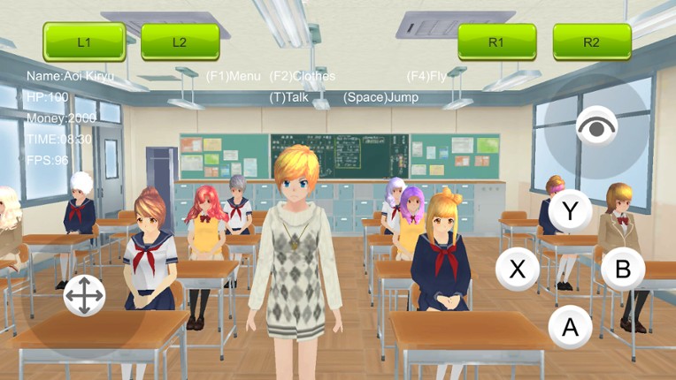 Women's School Simulator 2022 screenshot