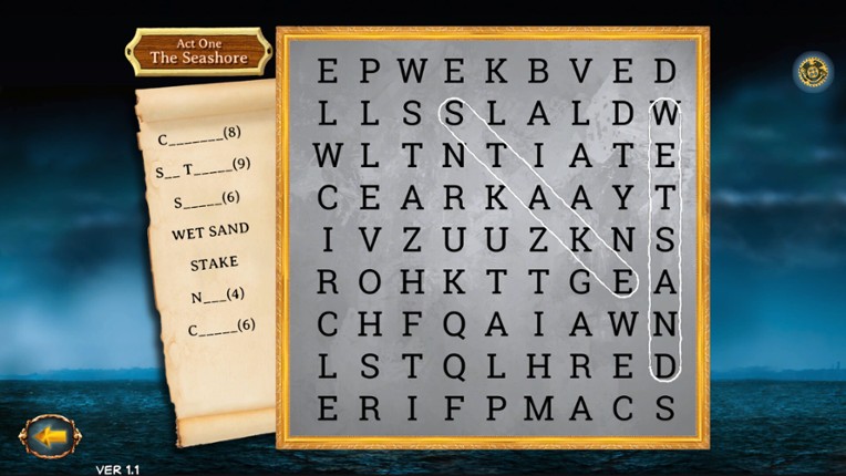 Wordventures: The Vampire Pirate screenshot