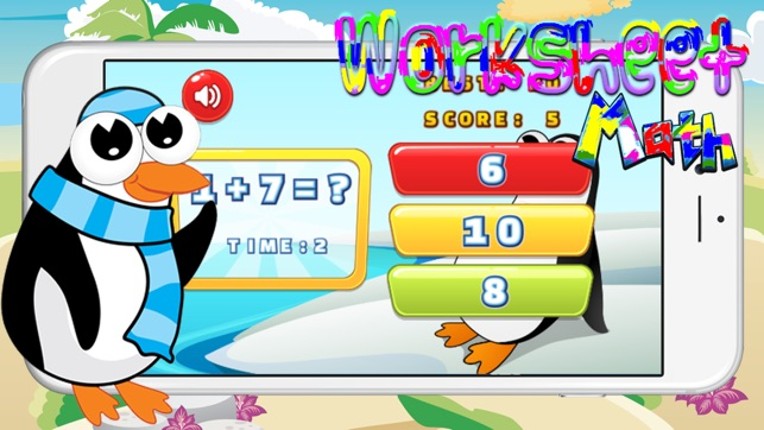 2nd Grade Math Worksheet Online Pre-school for Kid screenshot