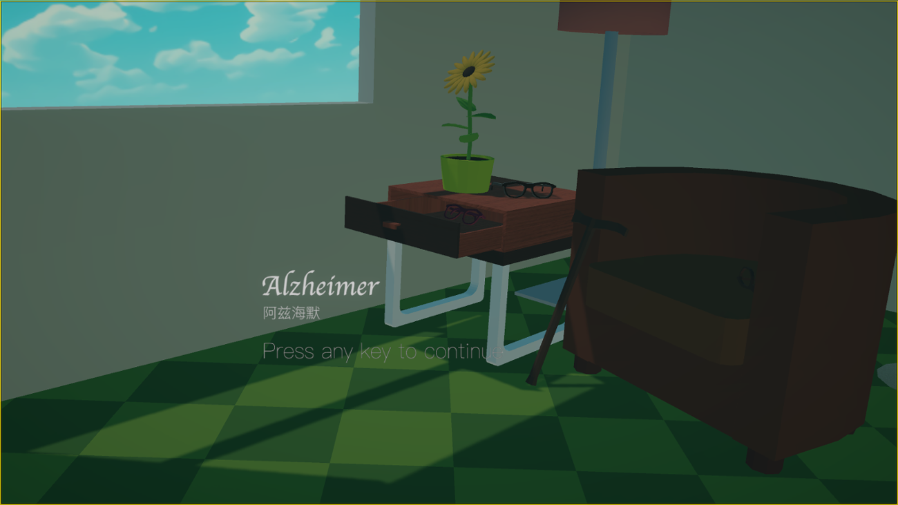 Games like Alzheimer