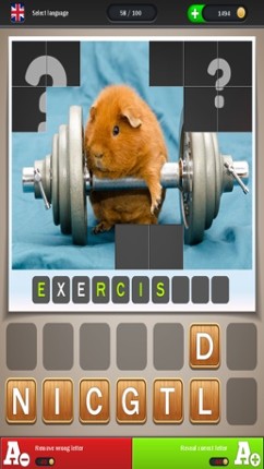 Animals Can Also - Reveal the picture, guess the word and solve the quiz screenshot