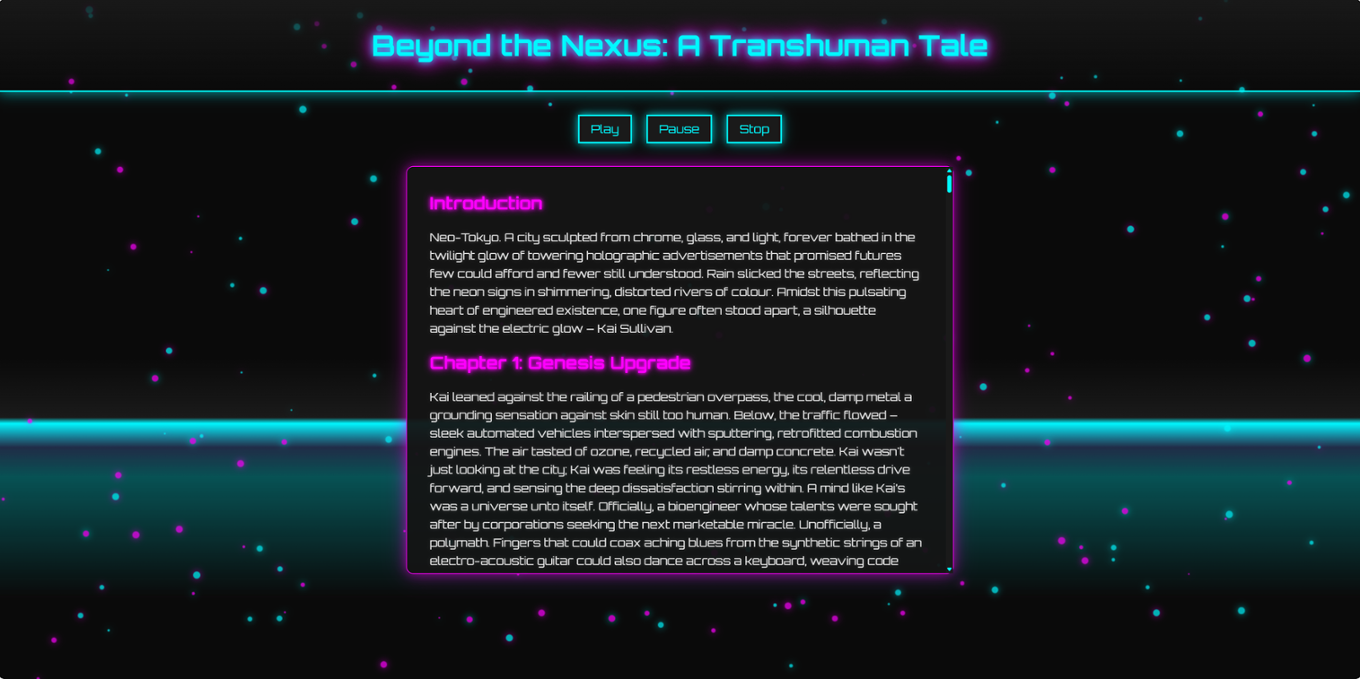 Games like Beyond the Nexus: A Transhuman Tale
