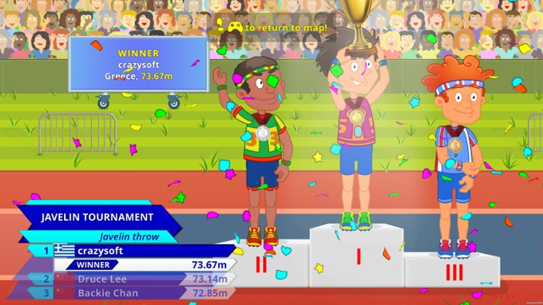 Crazy Athletics - Summer Sports and Games screenshot