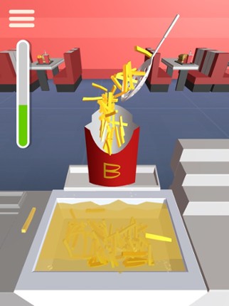 Fast Food 3D Image