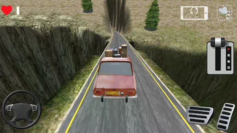Mountain Road Car Driving Game screenshot