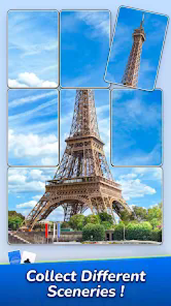 Jigsawcard Solitaire Puzzle screenshot