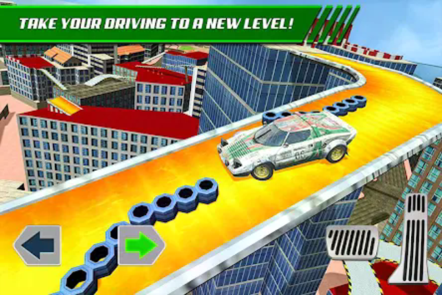 Roof Jumping Car Parking Games Image