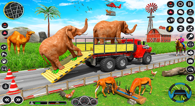 Animal Transports Truck Games screenshot