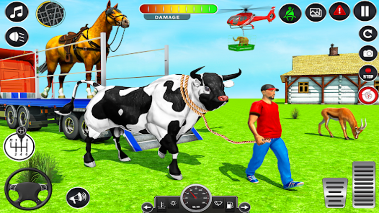 Animal Transports Truck Games screenshot
