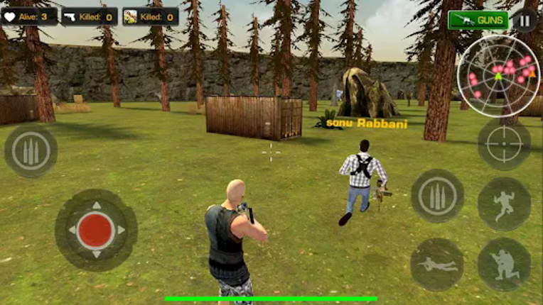 Modern Strike : Dino War Hunt screenshot