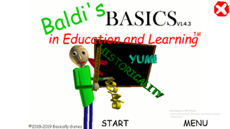 baldi's new school 2.0 demo(cancelled) screenshot