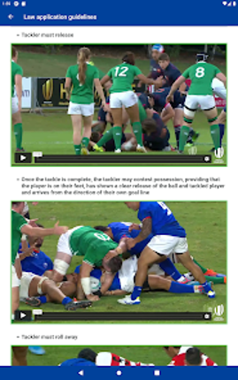 Laws of Rugby screenshot