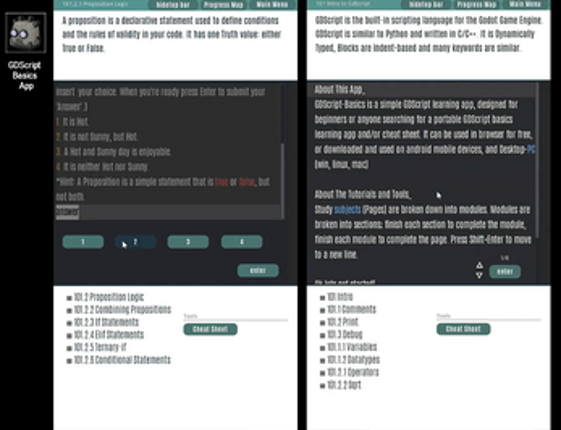 GDScript Basics App [v.1.0.3] Image
