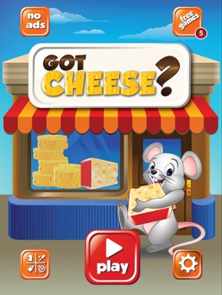Got Cheese! - Fun Game To Help The Little Hungry Mouse Catch Cheese Image