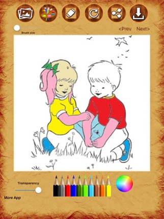 Kids coloring &amp; drawing Book screenshot