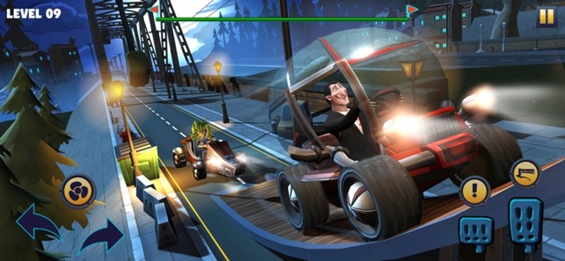 Street Monster Kart Race Rush screenshot