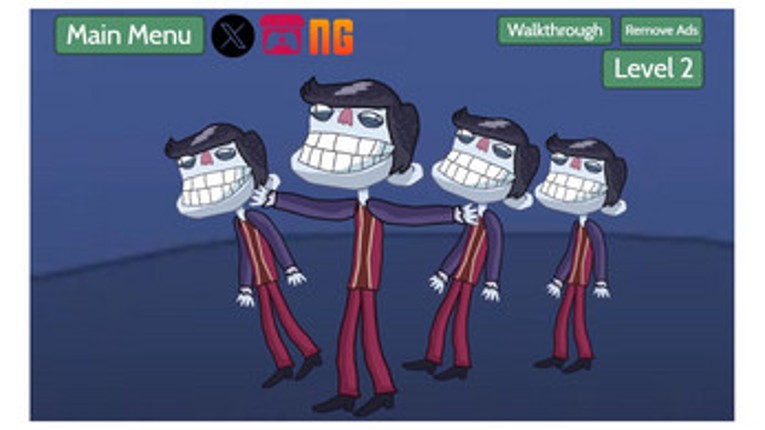 Trollface's Hilarious Internet Adventures! screenshot