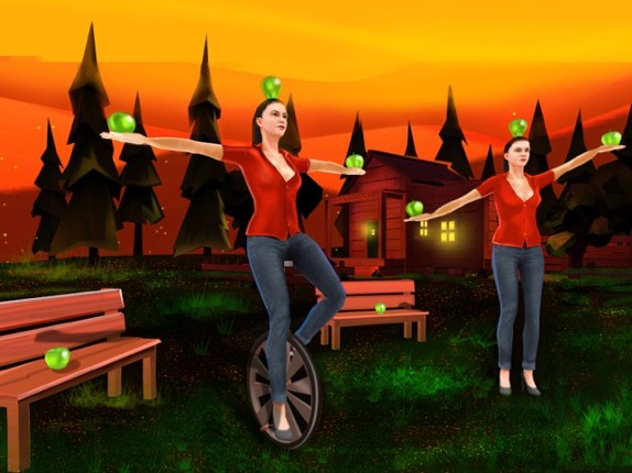 Apple Shooter Girl: 3D Archery screenshot