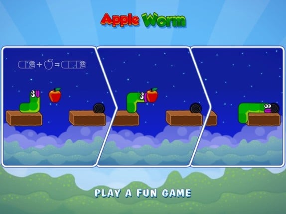 Apple Worm: Logic Puzzle screenshot