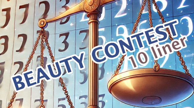 Games like Beauty Contest (Atari 8 Bit, C64, Spectrum, Dragon, CoCo, CPC, MSX) by spotlessmind1975