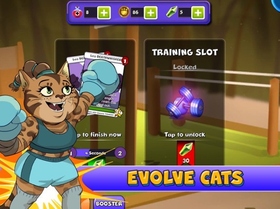 Boxing Cats CCG screenshot