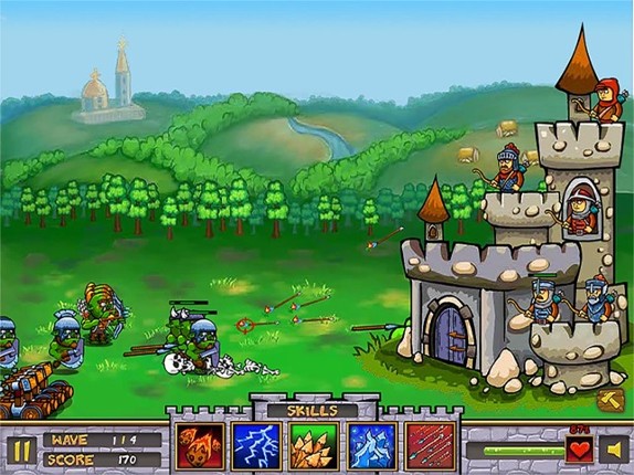 Castle Clash:Archery Story - Great Strategy TD Battle Games screenshot