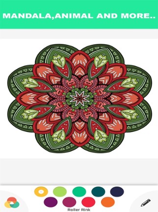 Color Therapy Adult : Coloring Book for Adults Image