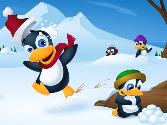 Cute Penguin Slide Image