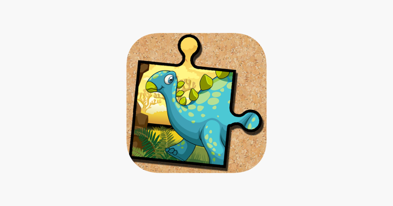 Dinosaur Jigsaw Puzzle - Magic Board Fun for Kids Image