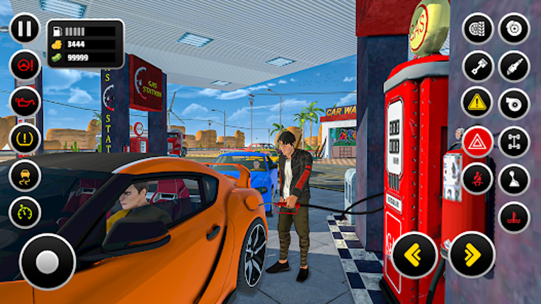 Gas Station Simulator Game 3D screenshot