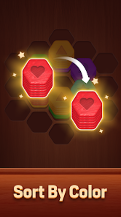 Wood Hexa - Color Sort Puzzle screenshot