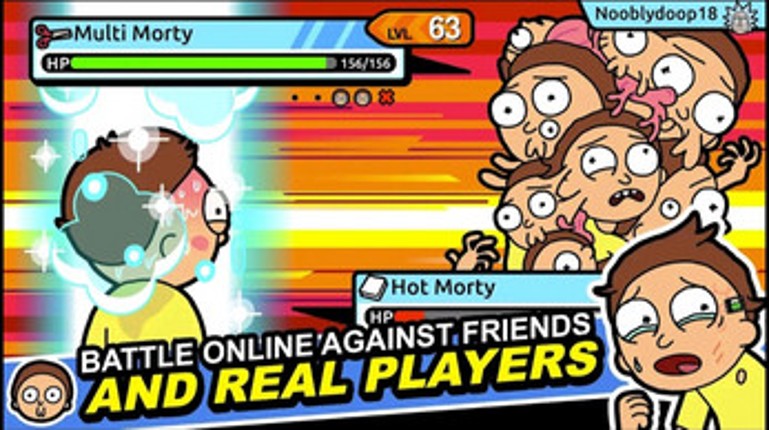 Pocket mortys screenshot