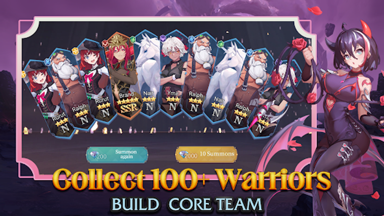 Maiden Academy: Idle RPG screenshot