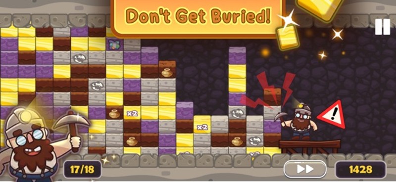 Gold Mine - Match 3 screenshot