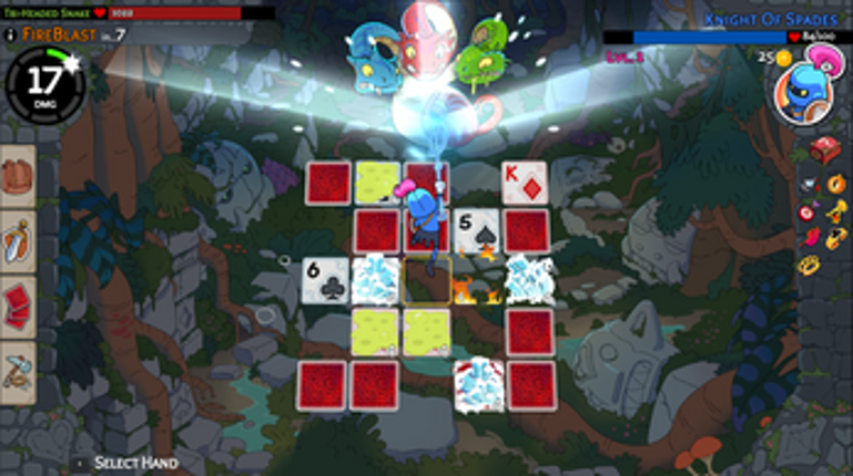 Hero's Hand screenshot