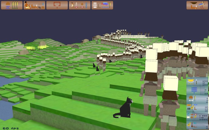 Imhotep, Pyramid Builder screenshot