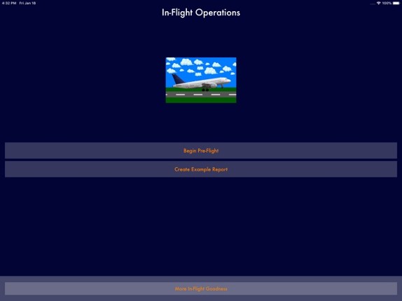 In-Flight Operations screenshot