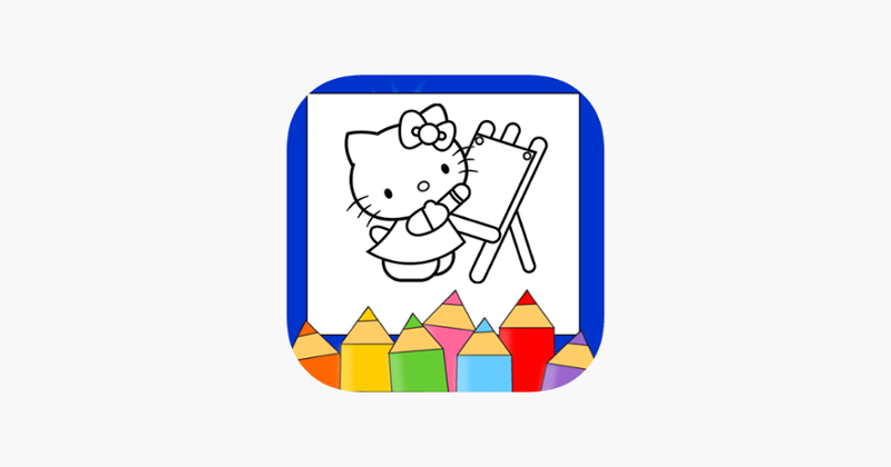 Kids coloring &amp; drawing Book Image