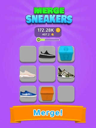 Merge Sneakers - Sneaker Game! screenshot