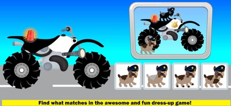 Monster Trucks Game Kids FULL screenshot
