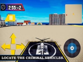 Police Helicopter Crime Arrest &amp; Chase game Image