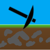 Games like Simple 2D Mesh Generation and Mining System