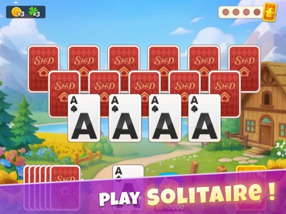 Solitaire Home Design-Fun Game screenshot